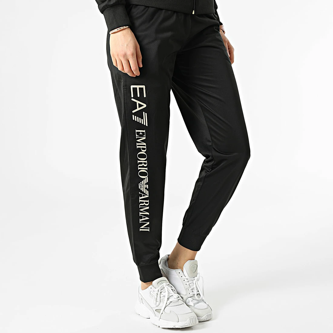 Grosses soldes 💯 Ensemble De Survetement Femme 3LTV69 Noir de EA7 Emporio Armani 👍 – Image 5