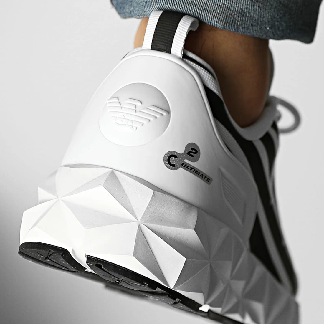 Promo 👍 Baskets X8X033 White Black de EA7 Emporio Armani 🥰 – Image 4