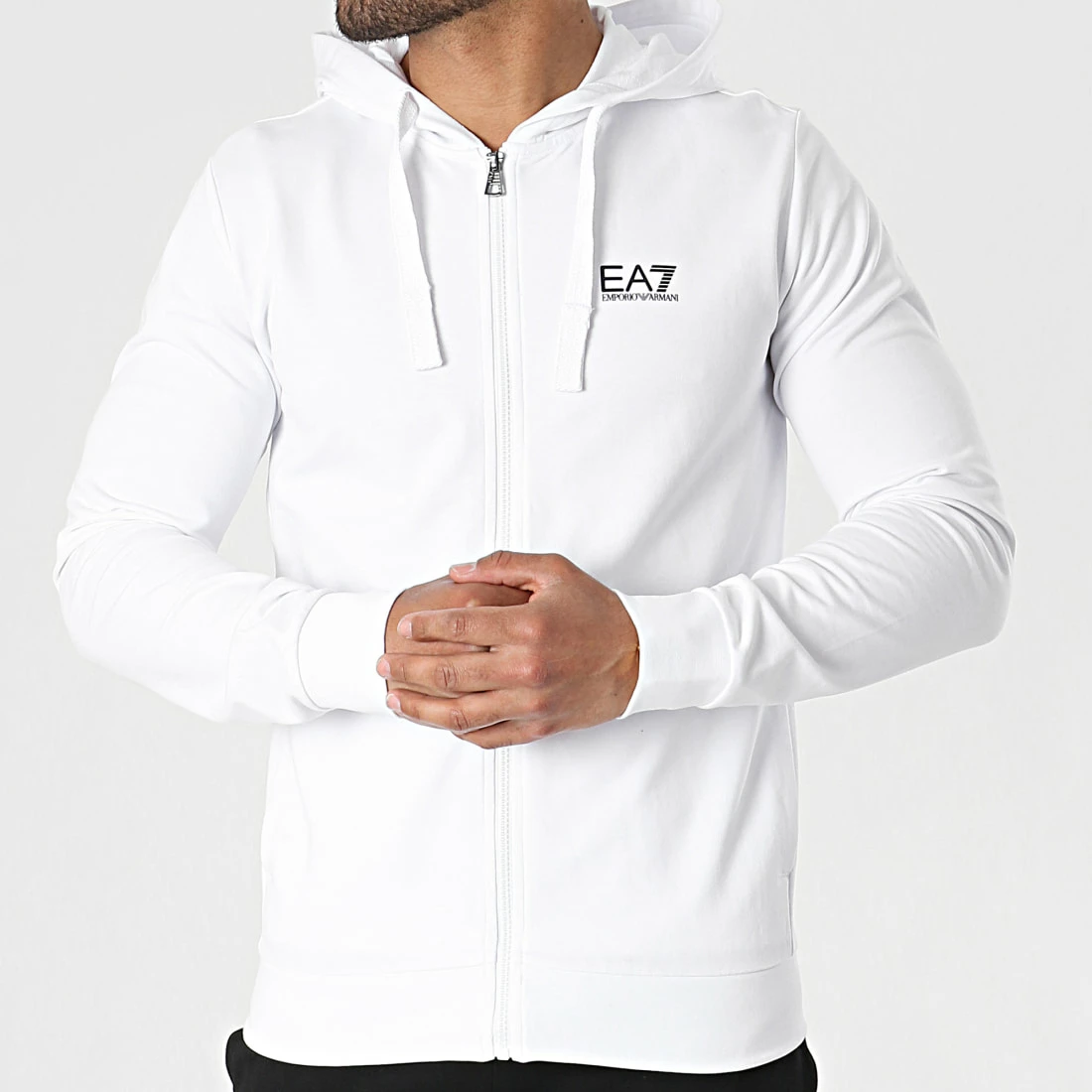 Le moins cher 😉 Ensemble De Survetement 8NPV50-PJ05Z Blanc Noir de EA7 Emporio Armani 🥰 – Image 2