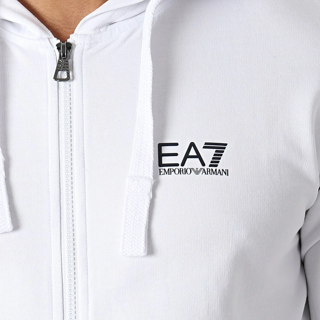 Le moins cher 😉 Ensemble De Survetement 8NPV50-PJ05Z Blanc Noir de EA7 Emporio Armani 🥰 – Image 3