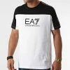 Top 10 ❤️ Tee 👚 Shirt A Bandes 6KPT10-PJ7CZ Blanc Noir de EA7 Emporio Armani ⭐