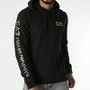 Promo 🥰 Sweat Capuche 8NPM18-PJ05Z Noir Doré de EA7 Emporio Armani 🎉