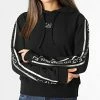Acheter ⌛ Sweat Capuche Femme A Bandes 6KTM08-TJAVZN Noir Doré de EA7 Emporio Armani 🎁