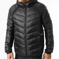 Acheter ⭐ Doudoune Capuche 6KPB43-PNQ9Z Noir de EA7 Emporio Armani 🔥