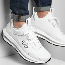 Tout neuf 🔥 Baskets X8X089 XK234 White High Rise de EA7 Emporio Armani ⌛