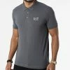Meilleure vente 🧨 Polo Manches Courtes 8NPF04-PJM5Z Gris Anthracite de EA7 Emporio Armani 👍