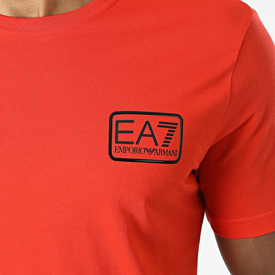 Meilleure vente ❤️ Tee 👕 Shirt 3LPT05-PJM9Z Rouge de EA7 Emporio Armani 🎉 – Image 2