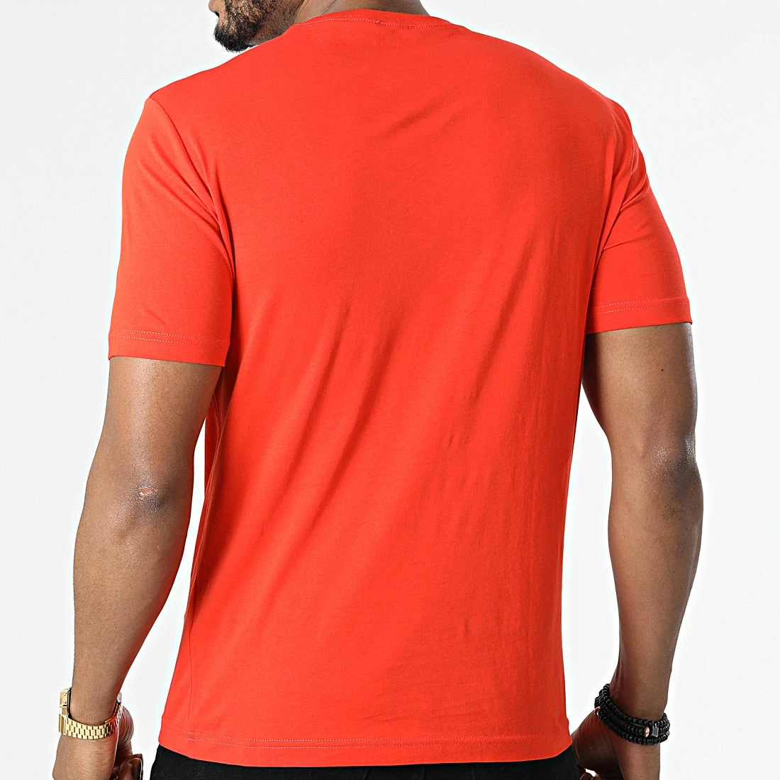 Meilleure vente ❤️ Tee 👕 Shirt 3LPT05-PJM9Z Rouge de EA7 Emporio Armani 🎉 – Image 4