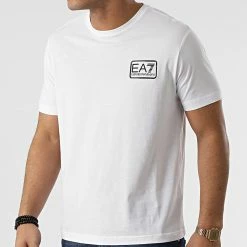 Bon marché ❤️ Tee 👚 Shirt 3LPT05-PJM9Z Blanc de EA7 Emporio Armani ✨