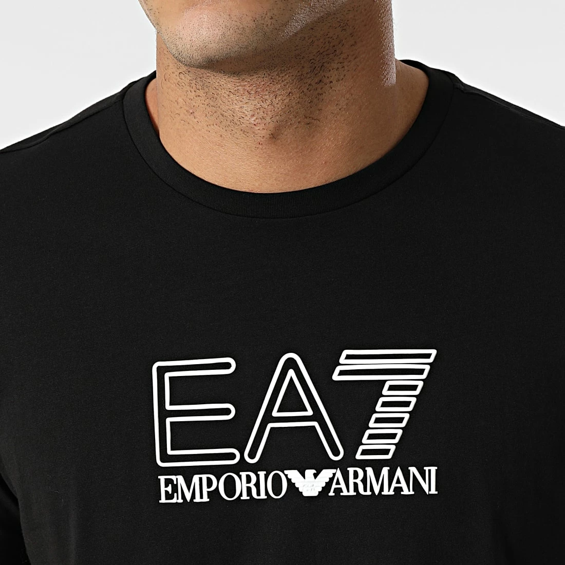 Offres 🤩 Tee 👕 Shirt 3LPT04-PJ02Z Noir de EA7 Emporio Armani ⌛ – Image 2