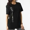 Nouveau 🔔 Tee 👚 Shirt Femme 3LTT09 Noir de EA7 Emporio Armani 🔥