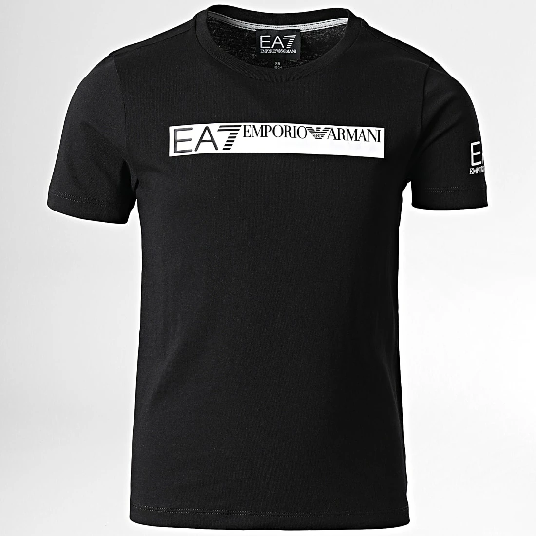 Coupon 🔥 Tee 👚 Shirt Enfant 3LBT59 Noir de EA7 Emporio Armani 😀