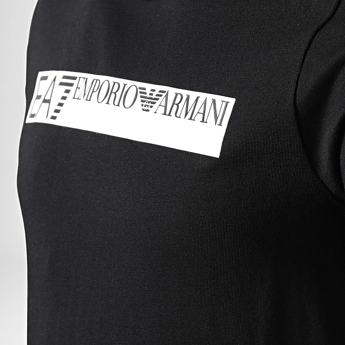 Coupon 🔥 Tee 👚 Shirt Enfant 3LBT59 Noir de EA7 Emporio Armani 😀 – Image 2
