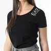 Tout neuf 🤩 Tee 👚 Shirt Femme 3LTT06 Noir de EA7 Emporio Armani 👏