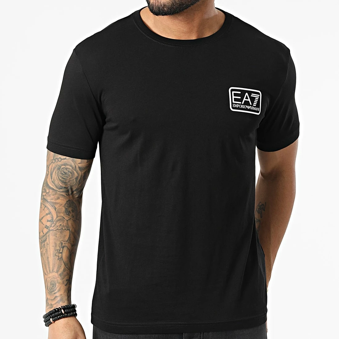 Nouveau 😀 Tee 👕 Shirt 3LPT05-PJM9Z Noir de EA7 Emporio Armani 🌟 – Image 3