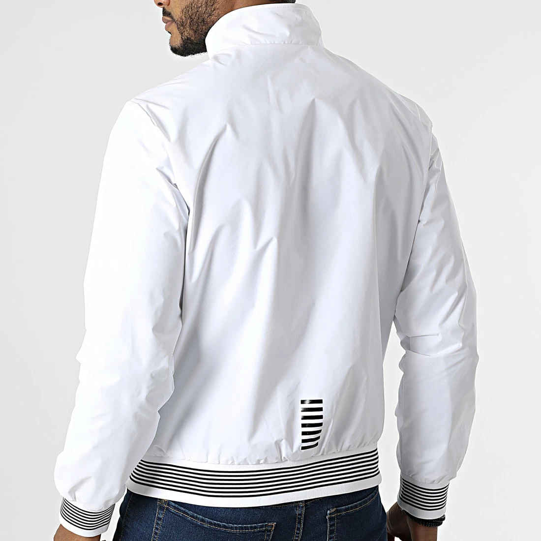 Bon marché 🛒 Veste Zippée 3LPB07-PN27Z Blanc de EA7 Emporio Armani ✨ – Image 4