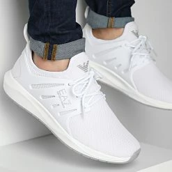 Promo 🎁 Baskets X8X052 XCC57 Optical White de EA7 Emporio Armani ❤️