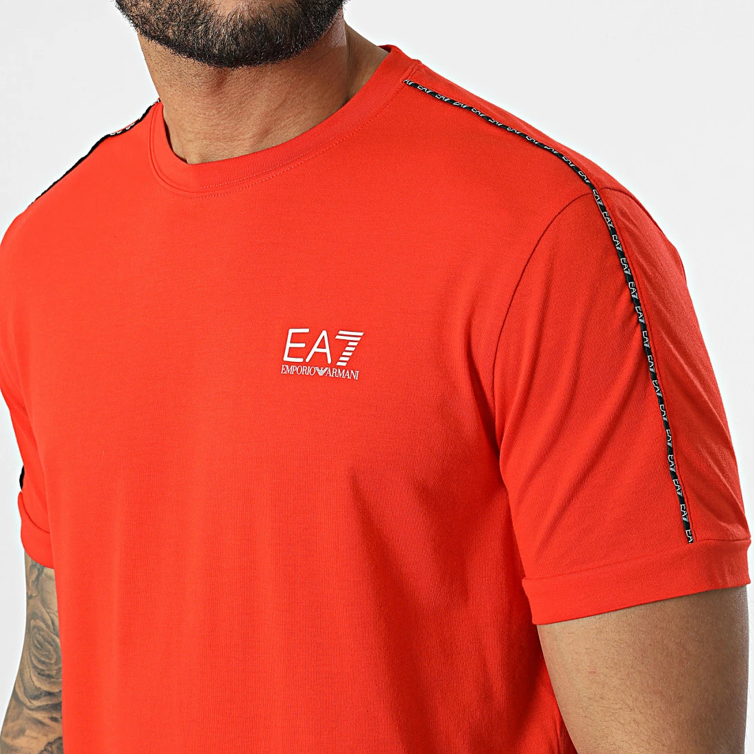 Remise 🎁 Tee 👕 Shirt 3LPT31-PJFUZ Rouge de EA7 Emporio Armani 😍 – Image 2