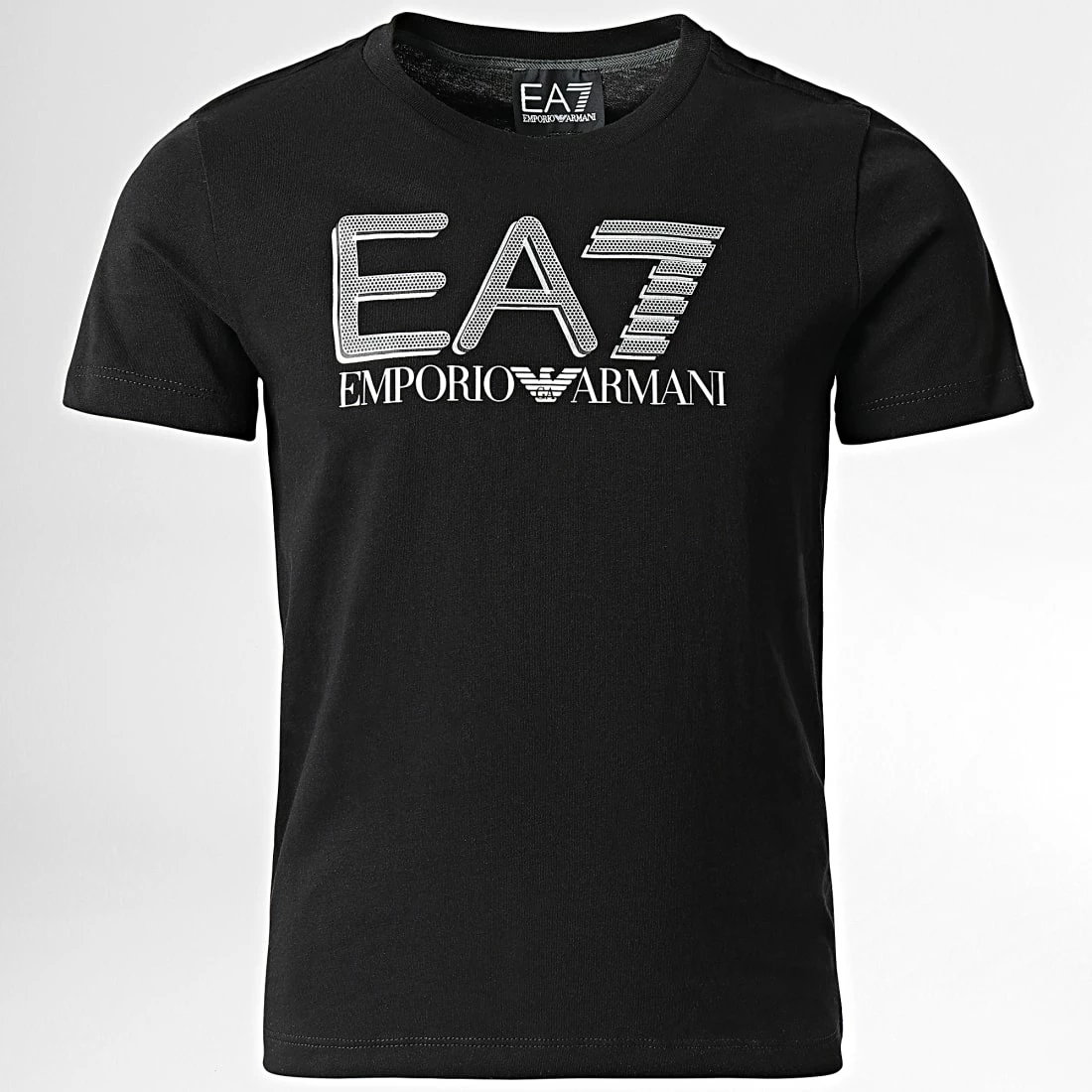 Meilleure affaire 😉 Tee 👕 Shirt Enfant 3LBT53 Noir de EA7 Emporio Armani 👍