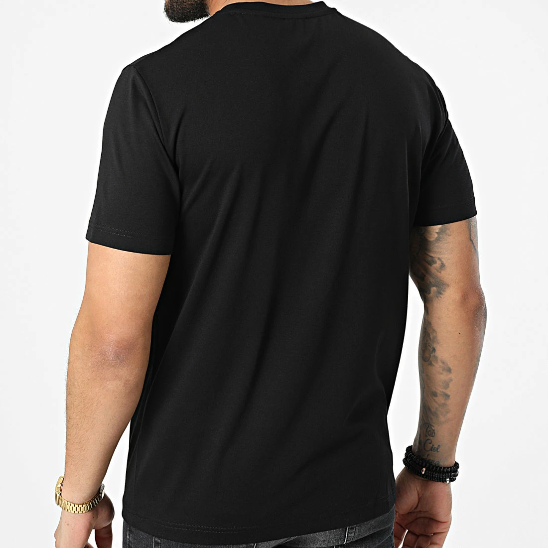 Meilleur prix 🎉 Tee 👚 Shirt 3LPT03-PJEEZ Noir de EA7 Emporio Armani 🔔 – Image 4