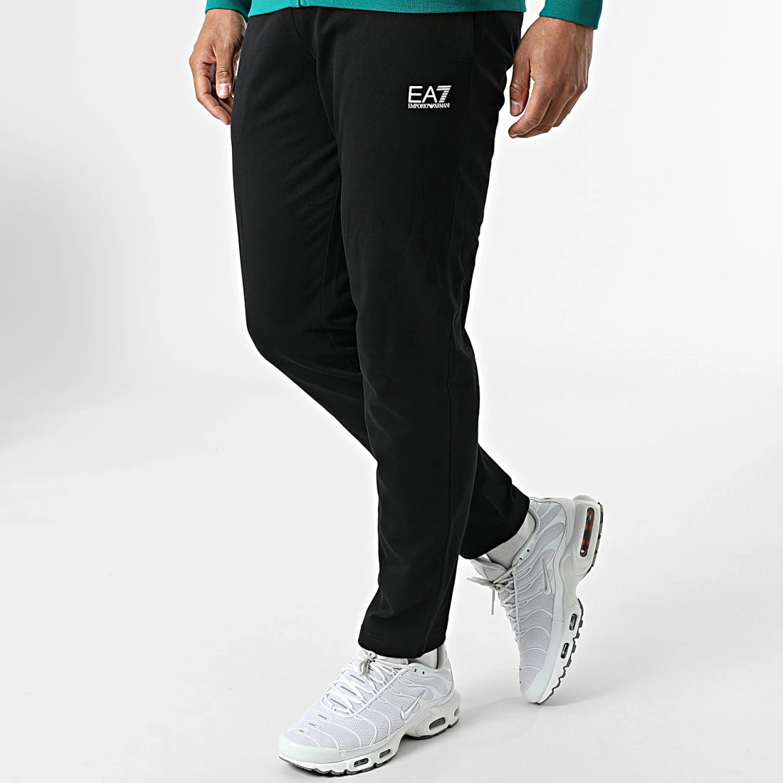 Acheter 🧨 Ensemble De Survetement 8NPV52-PJ05Z Vert Noir de EA7 Emporio Armani 😍 – Image 4