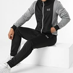 Les meilleures critiques de 🛒 Ensemble Veste Zippée Et Pantalon Jogging 3LPV63-PJ08Z Noir Gris de EA7 Emporio Armani ⌛