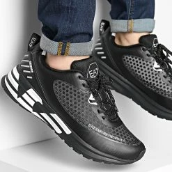Acheter 👍 Baskets X8X093-XK238 Black White de EA7 Emporio Armani 🥰