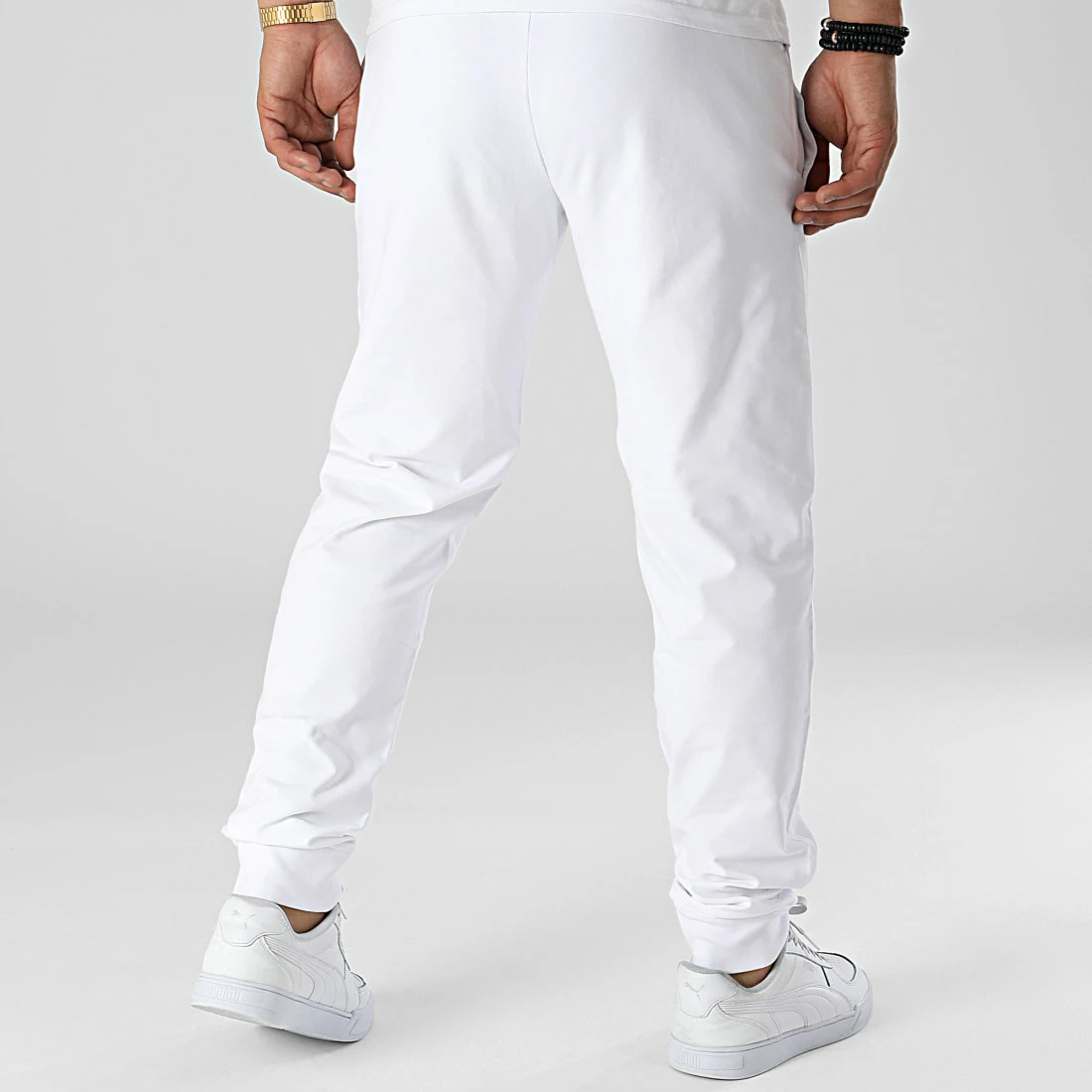 Meilleur prix ⌛ Pantalon Jogging 3LPP57-PJCSZ Blanc de EA7 Emporio Armani 🔥 – Image 4