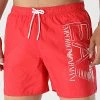 Meilleur prix 🛒 Short De Bain 902000-2R737 Rouge de EA7 Emporio Armani ✔️