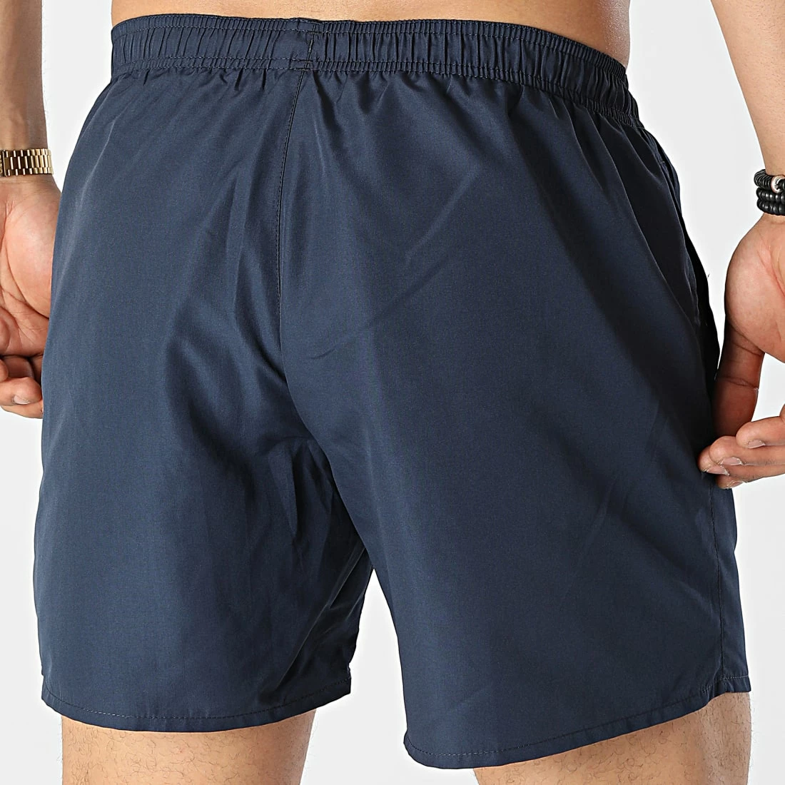 Offres 🎁 Short De Bain 902000-CC721 Bleu Marine Argenté de EA7 Emporio Armani ✔️ – Image 4