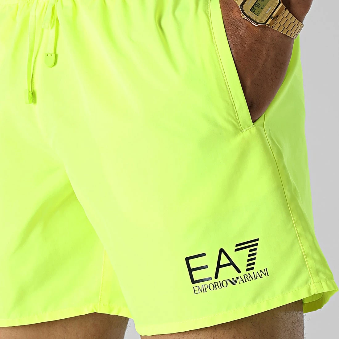 Les meilleures critiques de 🎁 Short De Bain 902000-CC721 Jaune Fluo de EA7 Emporio Armani 👏 – Image 2