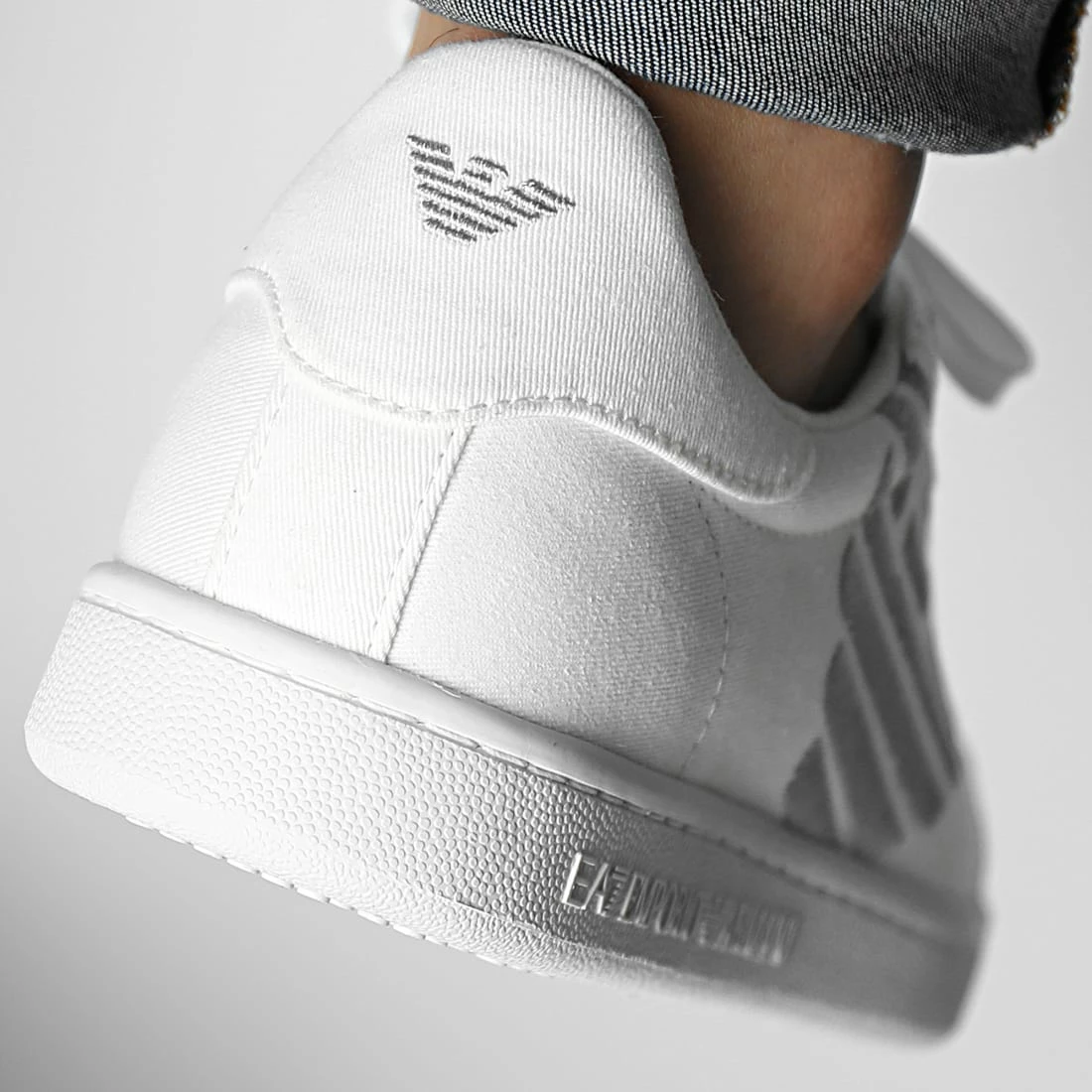 Acheter 💯 Baskets X8X001-XK255 White Silver de EA7 Emporio Armani 🥰 – Image 4
