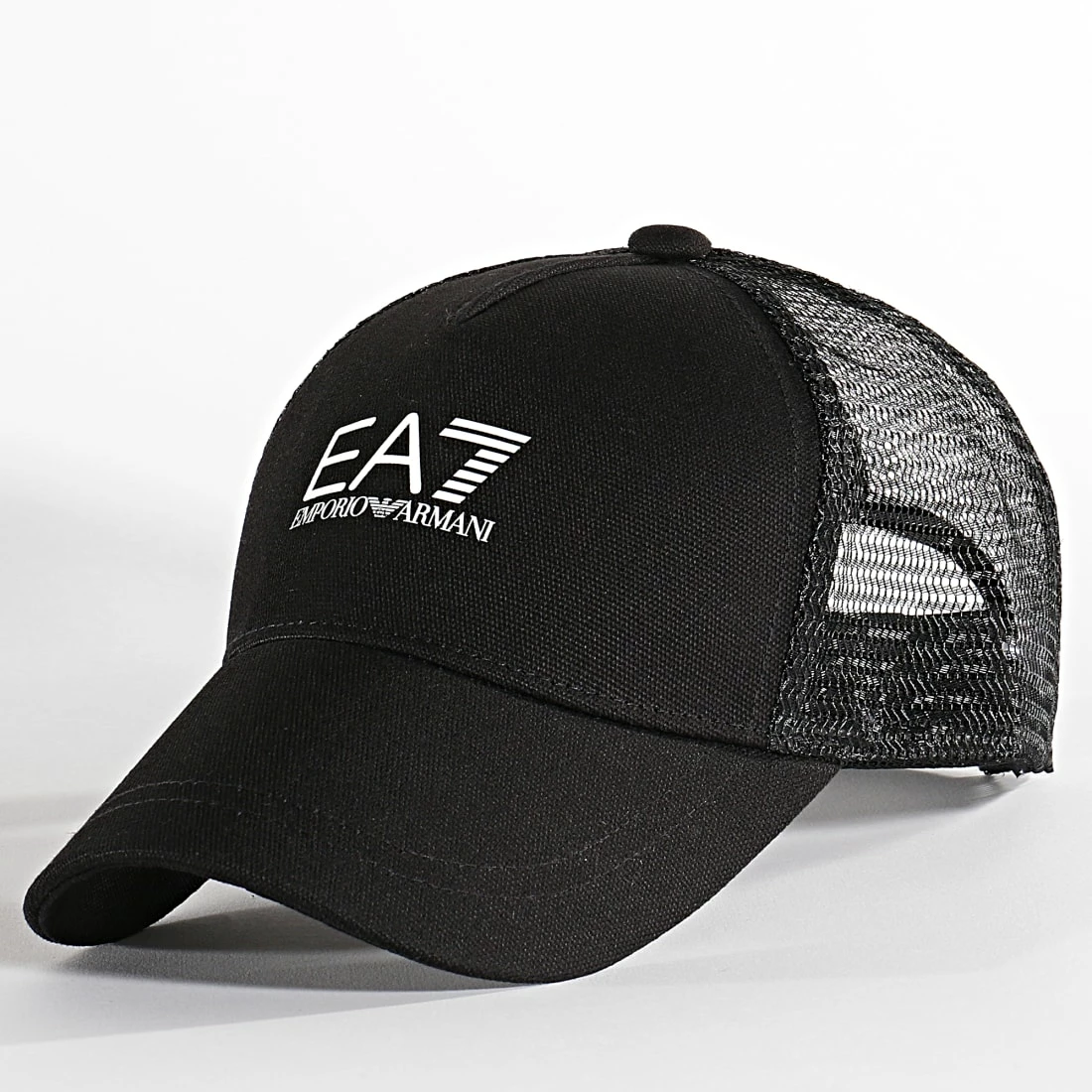 Grosses soldes 😉 Casquette Trucker 245020 CC999 Noir de EA7 Emporio Armani 💯