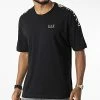 Acheter 😀 Tee 👕 Shirt 6LPT23-PJ7CZ Noir Doré de EA7 Emporio Armani ✨