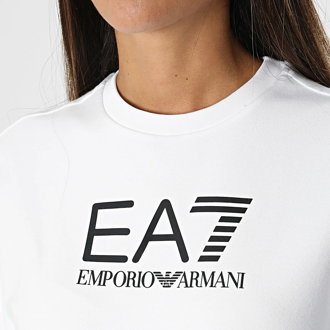 Budget 🌟 Ensemble De Survetement Femme 6LTV57-TJCQZ Noir Blanc de EA7 Emporio Armani ❤️ – Image 2