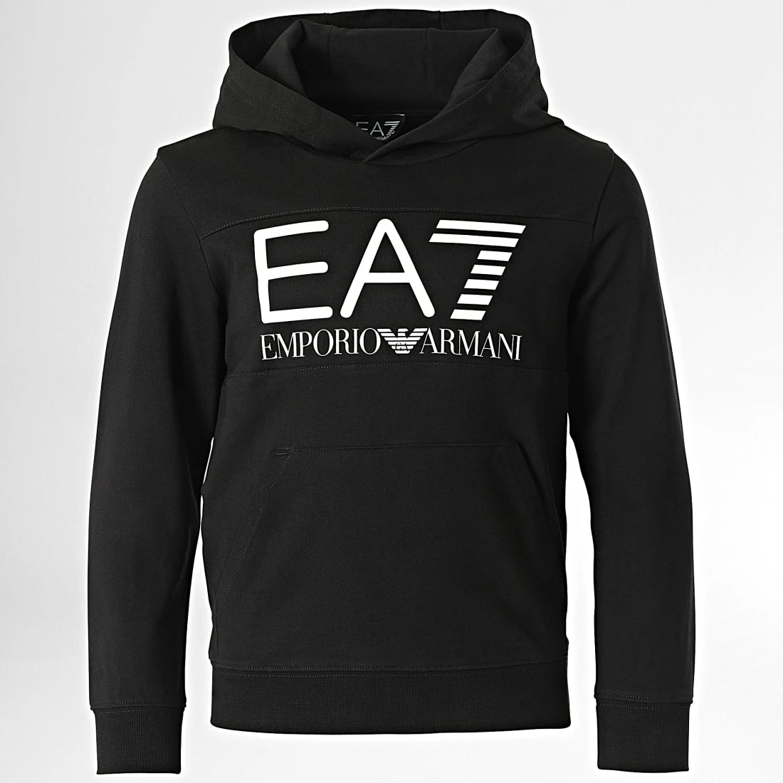 Les meilleures critiques de 😍 Sweat Capuche Enfant 6LBM64 Noir de EA7 Emporio Armani ✨