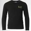 Meilleure vente 🔔 Tee 👚 Shirt Manches Longues Enfant 8NBT52 Noir de EA7 Emporio Armani ✔️