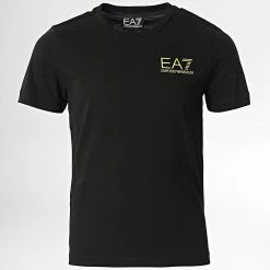 Meilleure affaire 😀 Tee 👕 Shirt Enfant 8NBT51 Noir de EA7 Emporio Armani 😍