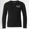Offres 😉 Tee 👚 Shirt Manches Longues Enfant 8NBT52 Noir de EA7 Emporio Armani 🎁