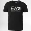De gros 😀 Tee 👚 Shirt Enfant 6LBT53 Noir de EA7 Emporio Armani ⌛