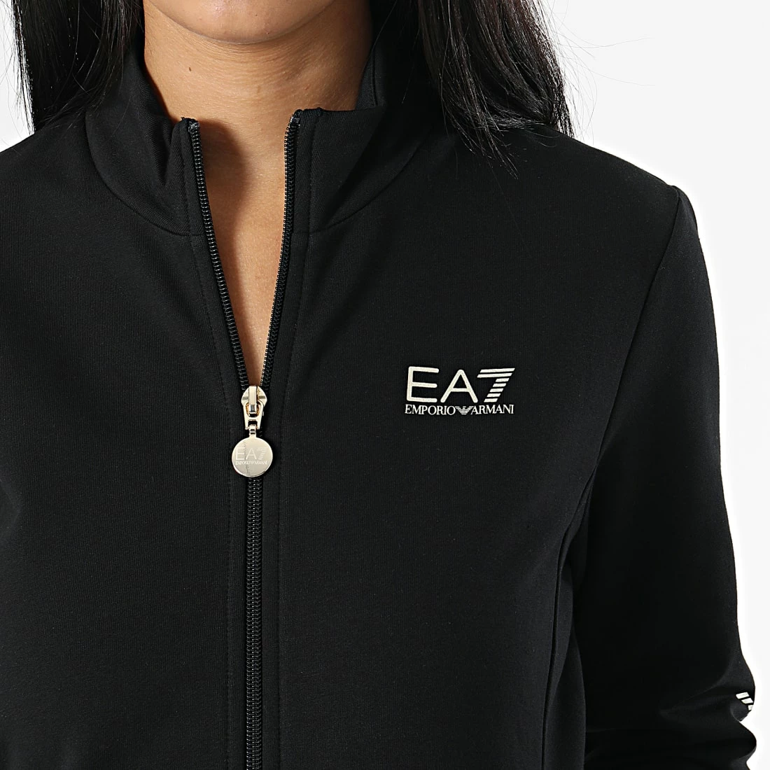 Tout neuf 😍 Ensemble De Survetement Femme 6LTV68 Noir Doré de EA7 Emporio Armani 🎁 – Image 2