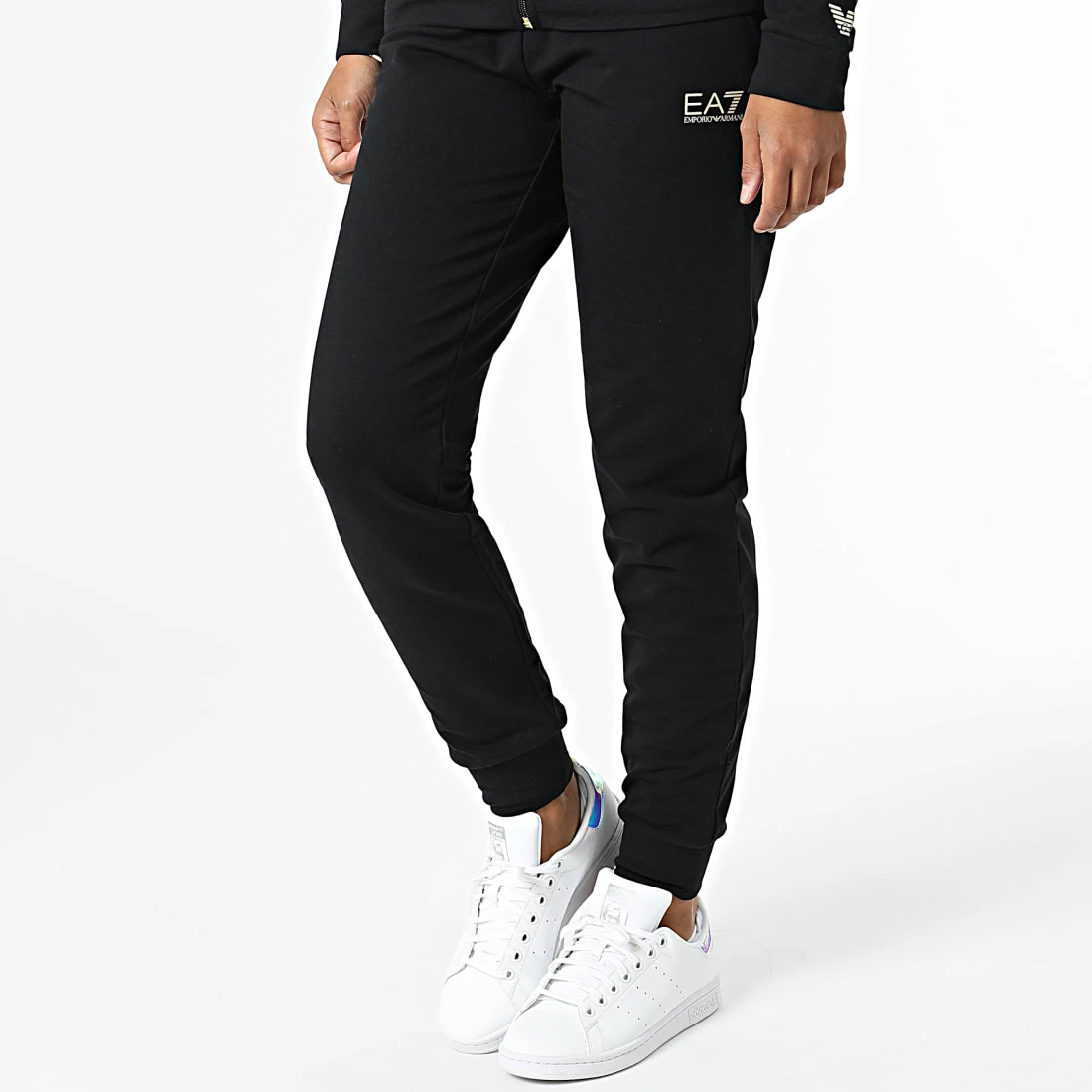 Tout neuf 😍 Ensemble De Survetement Femme 6LTV68 Noir Doré de EA7 Emporio Armani 🎁 – Image 5