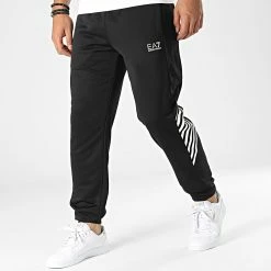 Bon marché ⌛ Pantalon Jogging 6LPP55-PJ16Z Noir de EA7 Emporio Armani ✨
