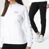Meilleure affaire 🎉 Ensemble De Survetement Femme 6LTV68 Noir Blanc de EA7 Emporio Armani 🔔
