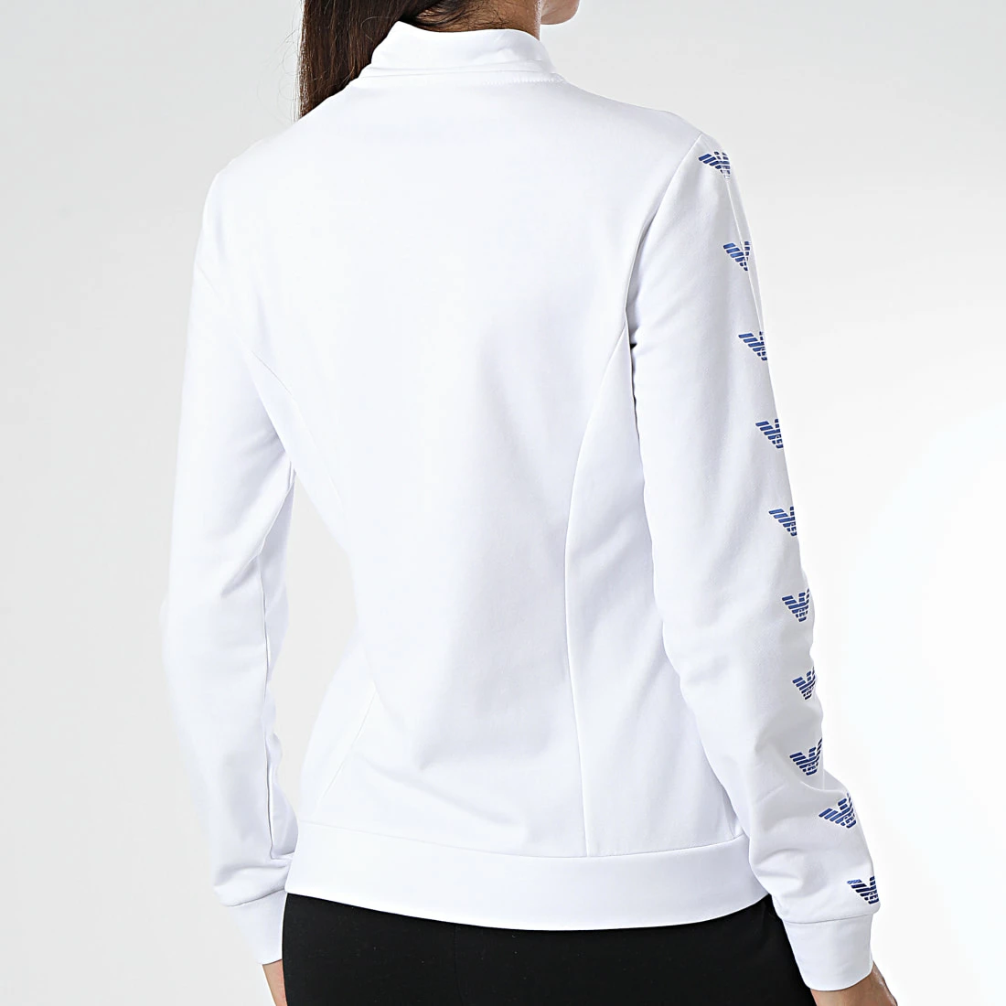 Meilleure affaire 🎉 Ensemble De Survetement Femme 6LTV68 Noir Blanc de EA7 Emporio Armani 🔔 – Image 4