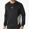 Coupon 💯 Sweat Crewneck 6LPM02-PJ16Z Noir de EA7 Emporio Armani 🤩