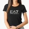 Coupon ✔️ Tee 👕 Shirt Femme 8NTT66-TJFKZ Noir de EA7 Emporio Armani 🤩