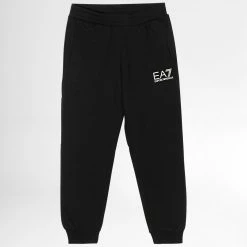 Meilleure affaire 🎉 Pantalon Jogging Enfant 6LBP58-BJ05Z Noir de EA7 Emporio Armani 🛒