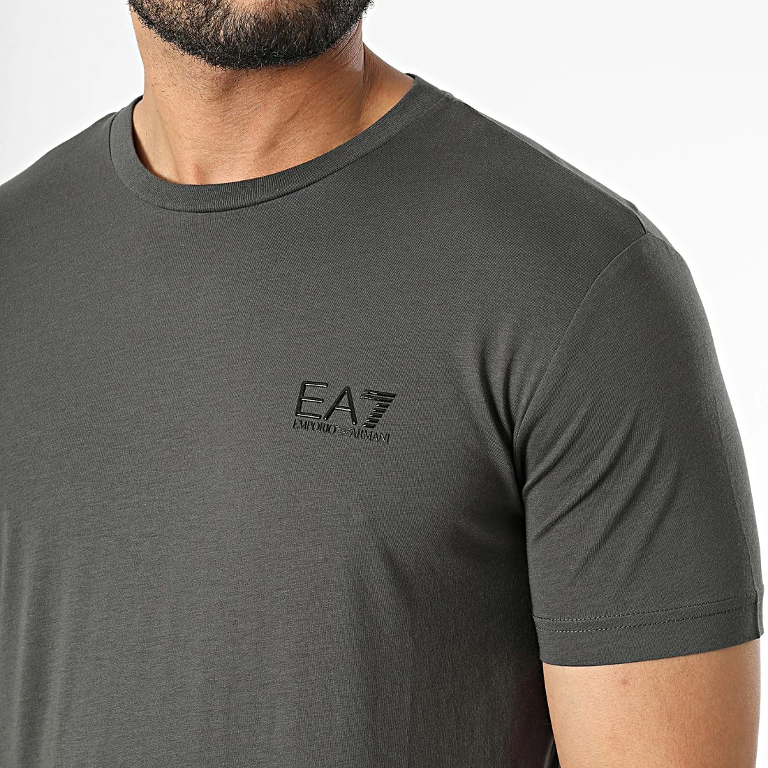 Grosses soldes 🤩 Tee 👕 Shirt 8NPT51-PJM9Z Taupe de EA7 Emporio Armani 🤩 – Image 2