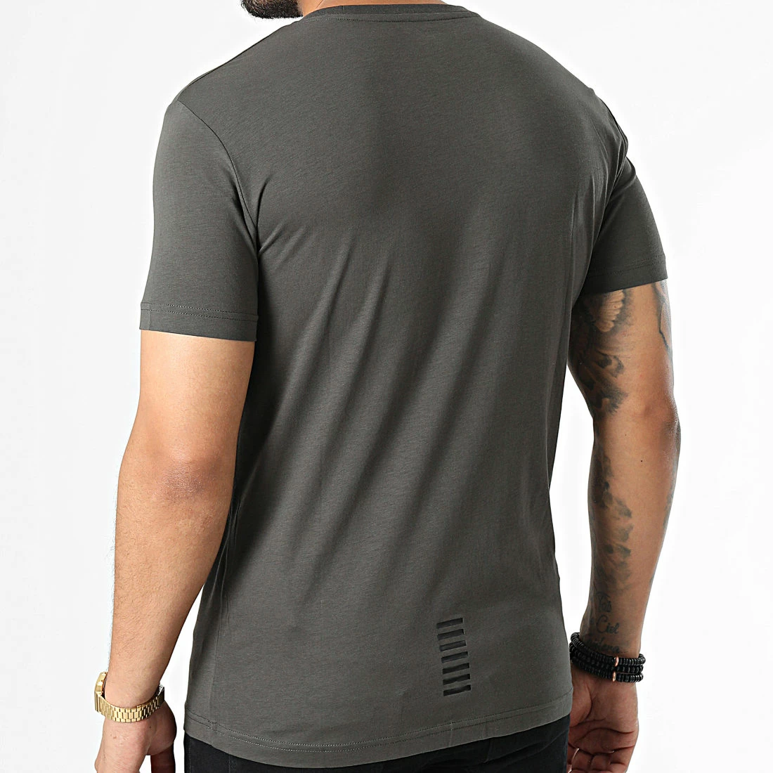 Grosses soldes 🤩 Tee 👕 Shirt 8NPT51-PJM9Z Taupe de EA7 Emporio Armani 🤩 – Image 4